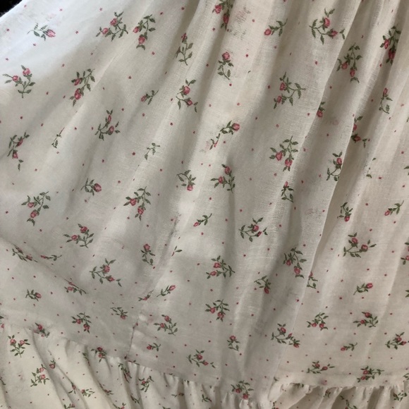 Gunne Sax by Jessica Maxi Prairie Cottage-core Off-shoulder Dress - Picture 16 of 16